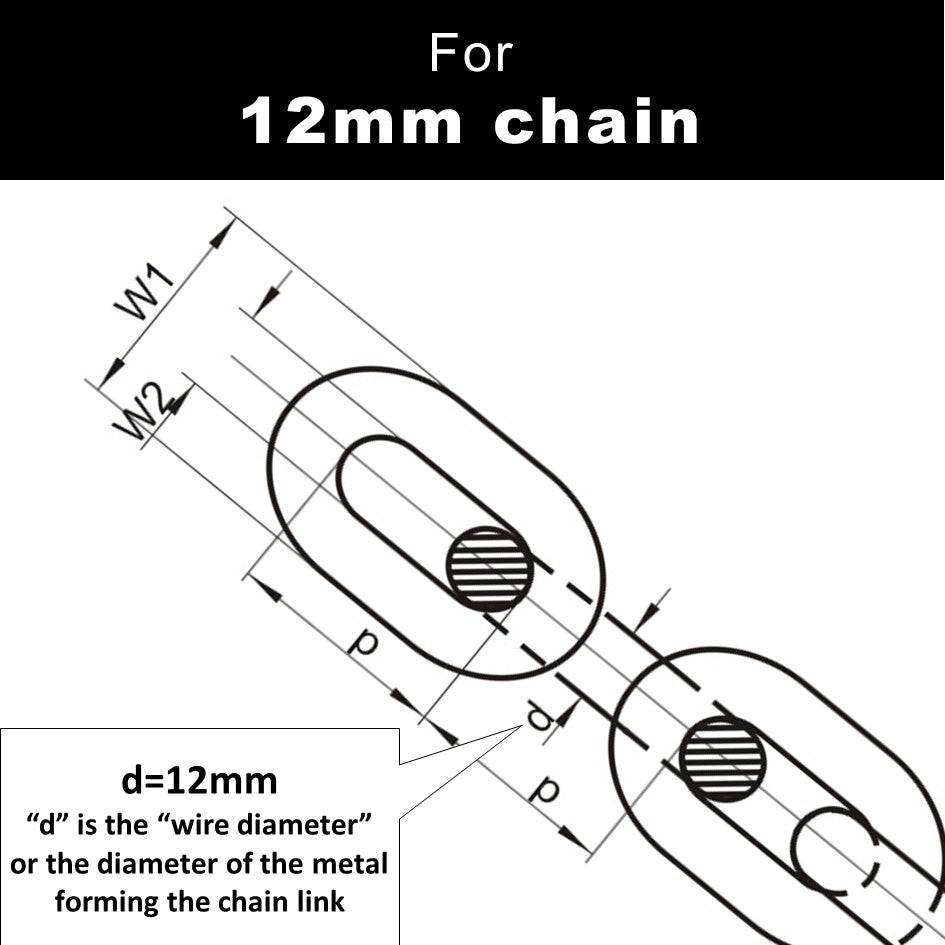 12mm Chain Markers - individual colours