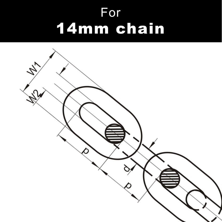 14mm Chain Markers - individual colours