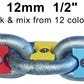 Choose 12mm chain marker colours from a section of 12 colours