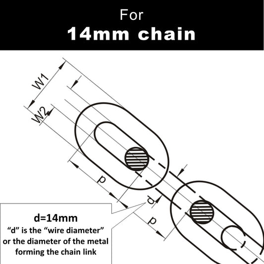 14mm chain marking set