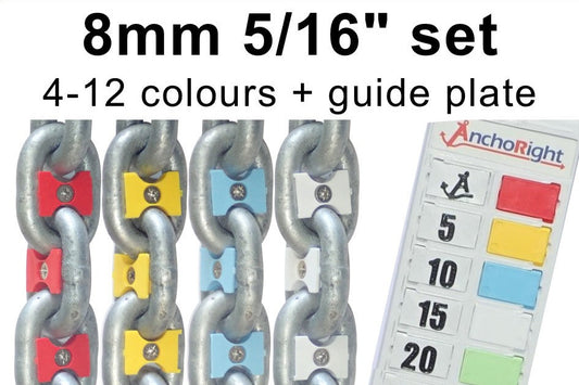 8mm 5/16" anchor chain marking kits