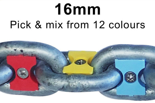 16mm chain markers - individual colours