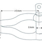 Twisted D shackle