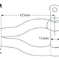 Twisted D shackle