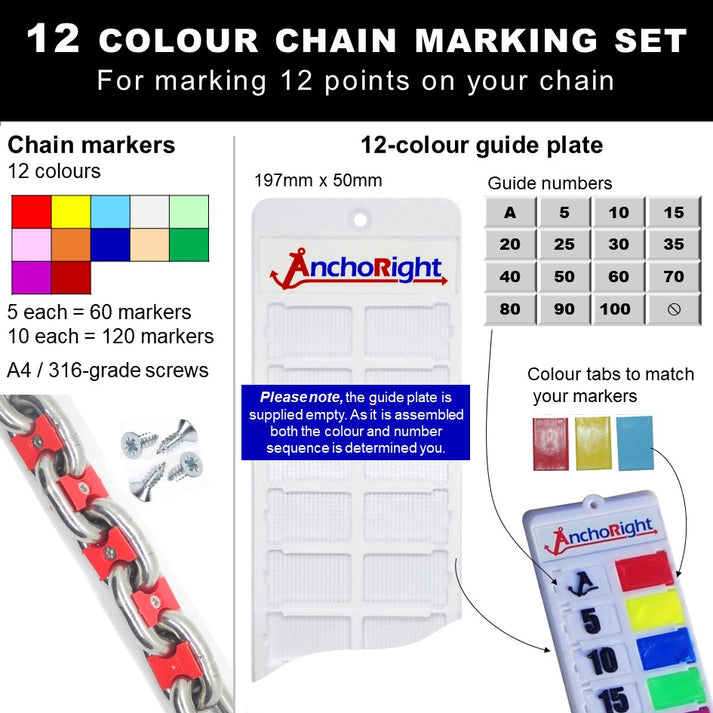 Marking anchor chain — Sailing Totem
