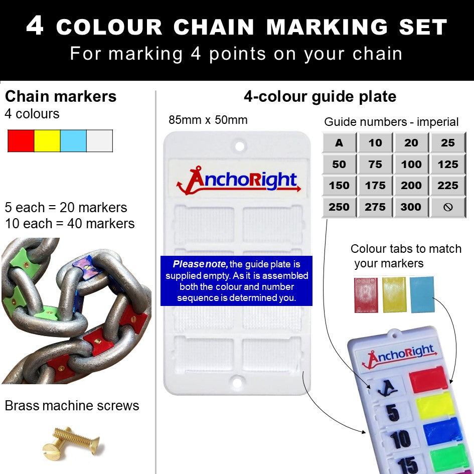 16mm chain marking set