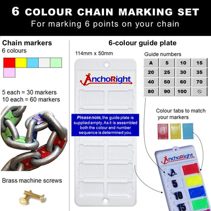 12mm chain marking set