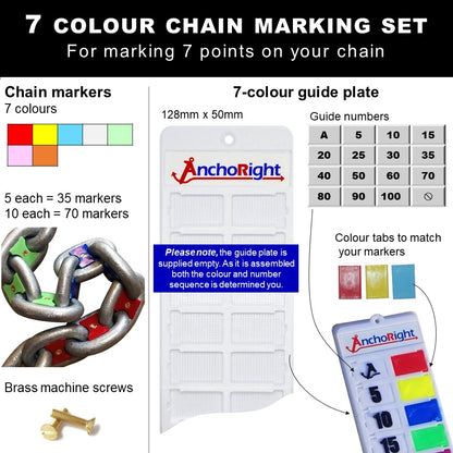 12mm chain marking set