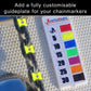 Add a fully customisable guide plate for your chain markers
